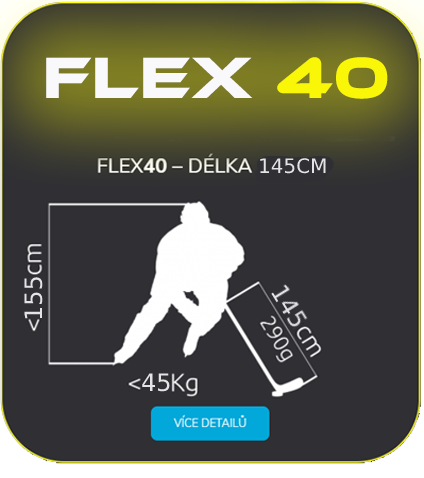 Juniorská 100% Karbonová Hokejka JR40 – FLEX 40 - MODEL 2020 – Obrázok 13