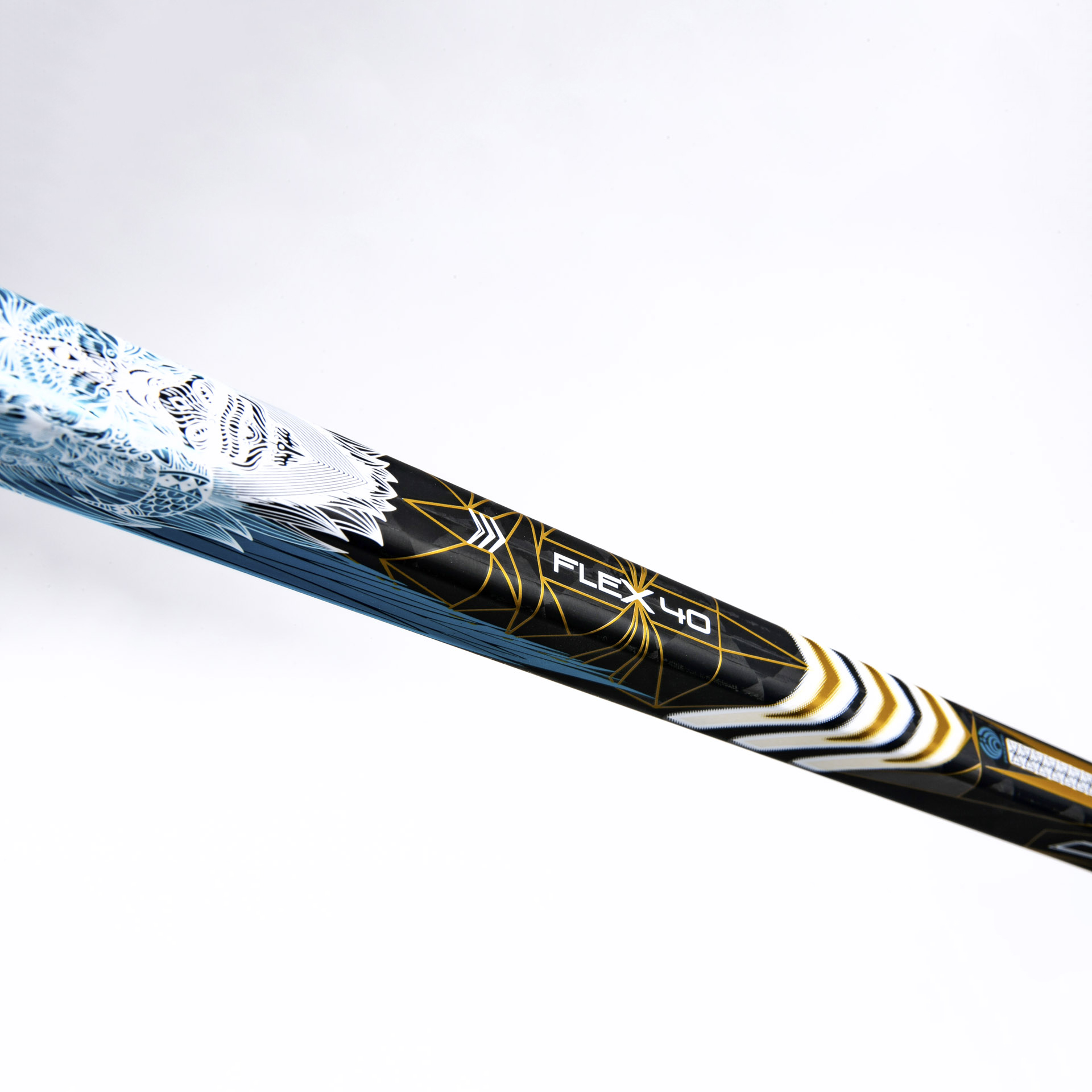Juniorská 100% Karbonová Hokejka JR40 – FLEX 40 - MODEL 2020 – Obrázok 6